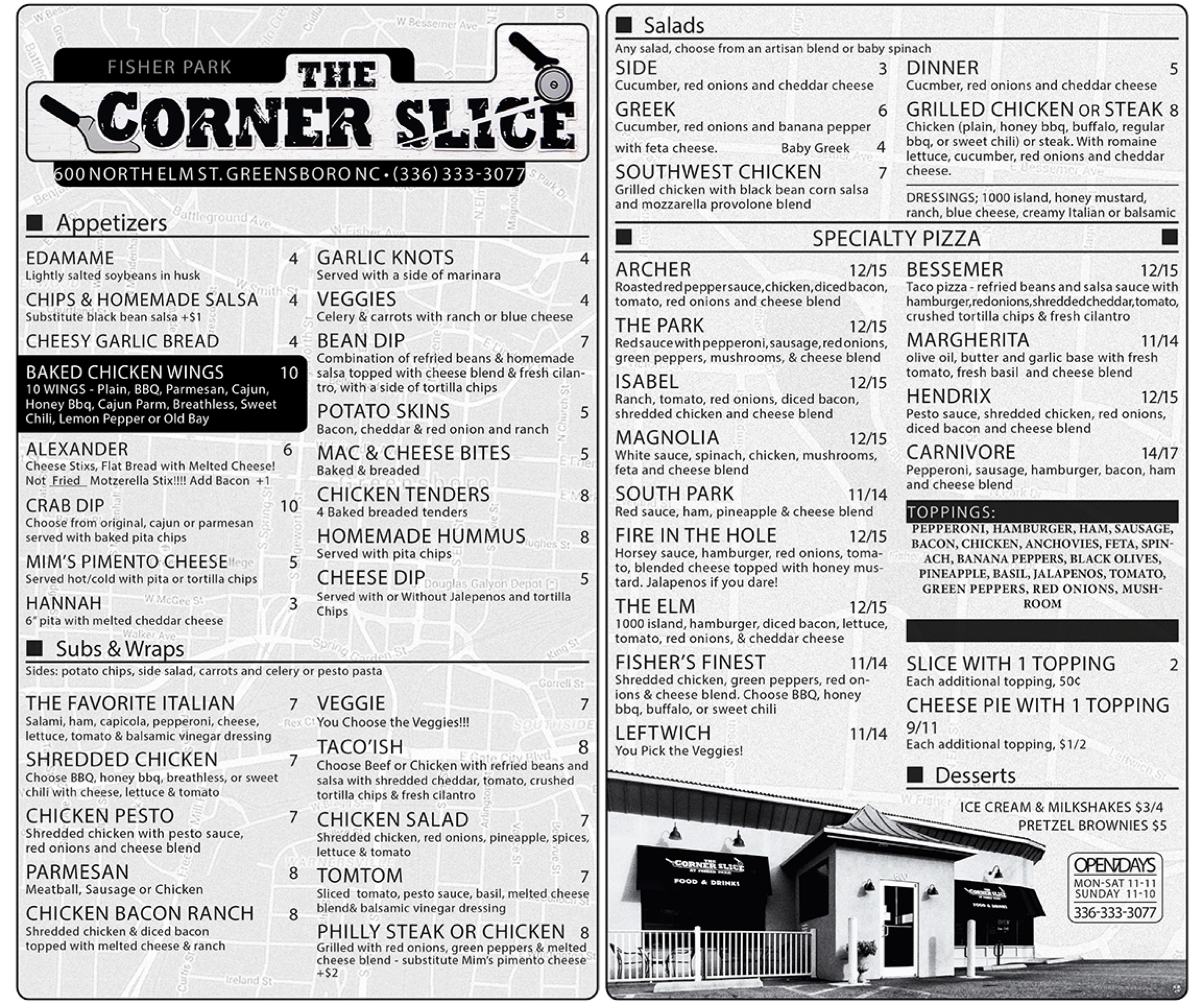 The Corner Slice Fisher Park